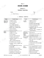 ford-8000-to-9600-tractor-service-manual-40800020-troubleshooting-59-1.webp Ford 8000, 9000, 8600, 9600 engine system troubleshooting chart listing possible causes for power loss, knocks, and overheating.