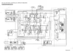 hitachi-ex100-5-to-ex110m-5-hydraulic-excavator-service-manual-hydraulic-7-1.webp Hitachi EX100-5, EX100M-5, EX110-5, EX110M-5, 100M-5, 110-5, 110M-5 hydraulic circuit diagram showing pump, valve, and cylinder lines.