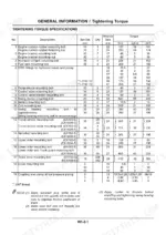 hitachi-ex100-5-to-ex110m-5-hydraulic-excavator-service-manual-torque-414-1.webp Hitachi EX100-5, EX100M-5, EX110-5, EX110M-5, 100M-5, 110-5, 110M-5 tightening torque specifications table for bolts, nuts, and ORS fittings.