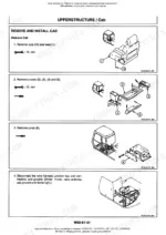 hitachi-ex400-3-to-ex400lch-3c-hydraulic-excavator-service-manual-procedures-23.webp Hitachi EX400-3, EX400-3C, EX400LC-3, EX400LC-3C, EX400H-3, EX450H-3C, EX400LCH-3, EX400LCH-3C cab removal and installation procedure.
