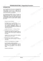 hitachi-ex80-5-hydraulic-excavator-workshop-manual-tt152e-na-troubleshooting-188.webp Hitachi EX80-5 troubleshooting introduction page outlining fault codes, symptom-based diagnosis, and electrical system inspection procedures.