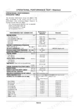 hitachi-zaxis-75us-repair-manual-excavator-performance-standard-664.webp Hitachi Zaxis 75US operational performance standard table with reference values and test conditions
