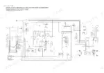 hitachi-zaxis-to-210w-hydraulic-excavator-workshop-manual-hydraulic-713.webp Hitachi ZAXIS 160W, ZAXIS 210W standard hydraulic circuit diagram showing pumps, valves, and boom cylinder connections.