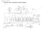 hitachi-zaxis-zx-40u-2-50u-2-repair-manual-excavator-hydraulic-circuit-351-1.webp Hitachi Zaxis 40U-2 and 50U-2 hydraulic circuit diagram with control valve bank, travel and swing motors