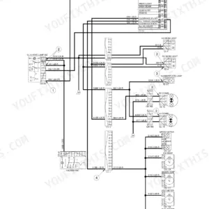 Hyundai 7803ASE01, 7803ASE02, 7803A2SE03, 7803A2SE04 illumination circuit wiring diagram showing fuse box, switches, and lights.