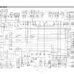 Hyundai HL740TM-3 electrical circuit wiring diagram showing relays, switches, and connector pinouts.