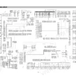 Hyundai HL720-3 electrical circuit wiring diagram showing connectors, switches, and harness destinations.