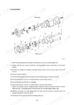 Hyundai HL730-7A, HL730XTD-7A, HL730TM-7A exploded view and disassembly procedure for fan and brake pump components.