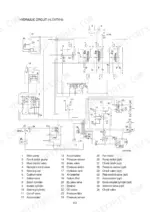 hyundai-hl730-9-hl730xtd-9-hl730tm-9-wheel-loader-shop-manual-hydraulic-358.webp Hyundai HL730-9, HL730XTD-9, HL730TM-9 hydraulic circuit diagram showing main pump, control valves, and system components.