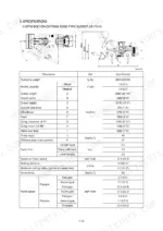 hyundai-hl730-9-hl730xtd-9-hl730tm-9-wheel-loader-shop-manual-specs-23.webp Hyundai HL730-9, HL730XTD-9, HL730TM-9 specifications table and dimensional diagram for bolt-on cutting edge bucket.