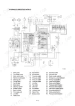 hyundai-hl740-7-hl740tm-7-wheel-loader-service-manual-hydraulic-340.webp Hyundai HL740-7, HL740TM-7 hydraulic circuit diagram showing main control valve, pumps, and numbered component legend.