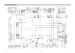 hyundai-hl760-wheel-loader-service-manual-wiring-401.webp Hyundai HL760 electrical circuit wiring diagram showing connectors, switches, and harness connections for cabin and frame systems.