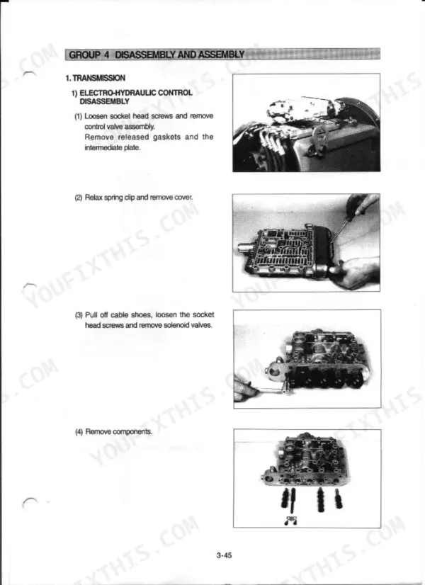 Hyundai HL770 Service Manual — Service Procedures