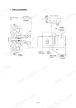 hyundai-hl770-9-wheel-loader-service-manual-hydraulic-53.webp Hyundai HL780-3 hydraulic schematic showing torque converter, charging pump, oil cooler, and clutch regulator system flow.