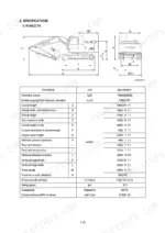 hyundai-r140lc-7a-r140lcd-7a-r140lcm-7a-hydraulic-excavator-service-manual-specs-21.webp Hyundai R140LC-7A, R140LCD-7A, R140LCM-7A excavator dimensions diagram and technical specifications table.