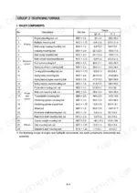 hyundai-r140w-7-wheeled-wheeled-excavator-service-manual-torque-336.webp Hyundai R140W-7 tightening torque table for major engine, hydraulic, and power train system components.