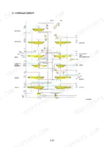 hyundai-r140w-7a-wheel-excavator-shop-manual-system-diagram-60.webp Hyundai R140W-7A hydraulic circuit diagram showing main control valve spool functions for boom, arm, bucket, swing, and travel.