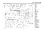 hyundai-r140w-9-wheel-excavator-service-manual-hydraulic-123-1.webp Hyundai R140W-9 hydraulic system circuit diagram with numbered component legend for pumps, valves, and cylinders.