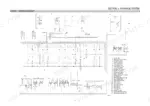 hyundai-r16-9-mini-excavator-service-manual-hydraulic-108.webp Hyundai R16-9 hydraulic system circuit diagram showing main control valve, pump, cylinders, and component legend.
