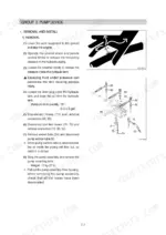hyundai-r16-9-mini-excavator-service-manual-procedures-261.webp Hyundai R16-9 pump device removal and install procedure with hydraulic pump exploded view diagram.