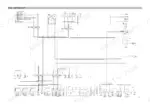 hyundai-r16-9-mini-excavator-service-manual-wiring-146.webp Hyundai R16-9 electrical circuit wiring diagram showing fuse box, monitor, starter, alternator, and various sensors.