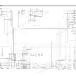 Hyundai R16-9 electrical circuit wiring diagram showing fuse box, monitor, starter, alternator, and various sensors.