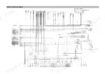 hyundai-r160lc-3-crawler-excavator-service-manual-wiring-140.webp Hyundai R160LC-3 electrical circuit wiring diagram showing CPU controller, starter, alternator, and component connections.