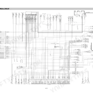 Hyundai R160LC-3 electrical circuit wiring diagram showing CPU controller, starter, alternator, and component connections.