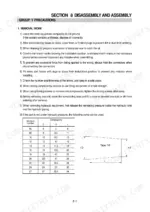 hyundai-r170w-3-wheel-excavator-service-manual-procedures-356.webp Hyundai R170W-3 disassembly and assembly removal work precautions and taper cork dimension table with diagram
