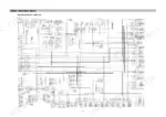 hyundai-r170w-3-wheel-excavator-service-manual-wiring-158.webp Hyundai R170W-3 electrical circuit wiring diagram showing fuse box, switches, and connector pin assignments for machine serial #0062.
