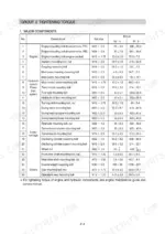 hyundai-r170w-9-wheeled-excavator-service-manual-torque-356.webp Hyundai R170W-9 service manual tightening torque table for engine, hydraulic, power train, and undercarriage components.