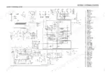 Hyundai R200W-7 hydraulic system circuit diagram with numbered component list for main pump, control valves, and cylinders.