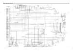 Hyundai R200W-7A electrical circuit diagram showing frame, air-con, cabin, and console harness connections.