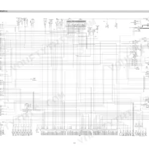 Hyundai R210NLC-9 electrical circuit diagram showing MCU, fuse box, and harness wiring connections for machine systems.