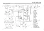 hyundai-r235lcr-9-hydraulic-excavator-shop-manual-hydraulic-115.webp Hyundai R235LCR-9 hydraulic circuit diagram showing main pump, control valves, cylinders, and component legend.