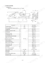 hyundai-r235lcr-9-hydraulic-excavator-shop-manual-specs-23.webp Hyundai R235LCR-9 excavator dimensions diagram and technical specifications table for operating weight, speed, and dimensions.