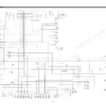 Hyundai R250LC-7A, R250NLC-7A electrical circuit wiring diagram showing battery, starter, alternator, and CPU controller connections.