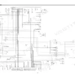 Hyundai R290LC-7A, R290NLC-7A electrical circuit wiring diagram showing cabin, console, and engine harness connections.