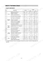 hyundai-r305lc-7-r305nlc-7-crawler-excavator-shop-manual-torque-394.webp Hyundai R305LC-7, R305NLC-7 tightening torque table for major engine, hydraulic, power train, and undercarriage components.