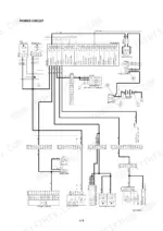 hyundai-r320lc-7a-to-walker-hydraulic-excavator-shop-manual-wiring-158.webp Hyundai R320LC-7A power circuit wiring diagram showing fuse box, battery, relays, and connectors.