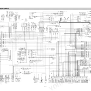 Hyundai R360LC-3 electrical circuit wiring diagram showing fuse box, CPU controller, and various component connections.