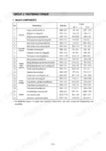 hyundai-r370lc-7-crawler-excavator-service-manual-torque-340.webp Hyundai R370LC-7 tightening torque table for major components including engine, hydraulic, power train, and undercarriage systems.
