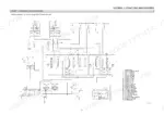 hyundai-r55-3-hydraulic-excavator-service-manual-system-diagram-21.webp Hyundai R55-3, ROBEX 55-3 hydraulic circuit diagram showing main pump, control valves, and cylinder connections.