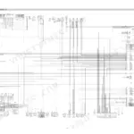 Hyundai R55W-9 electrical circuit wiring diagram showing cabin harness, fuse box, and component connections.