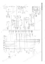 hyundai-r80-7-hydraulic-excavator-shop-manual-wiring-114.webp Hyundai R80-7, ROBEX 80-7 electrical circuit wiring diagram showing cabin, engine, and RH side harness connections.