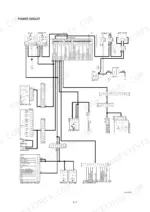 hyundai-r80-7a-crawler-excavator-shop-manual-wiring-116.webp Hyundai R80-7A power circuit wiring diagram showing fuse box, battery, start key switch, and MCU controller connections.