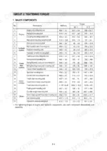 hyundai-r800lc-7a-crawler-excavator-service-manual-torque-335.webp Hyundai R800LC-7A tightening torque table for major components including engine, hydraulic, power train, and undercarriage systems.