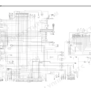 Hyundai R800LC-7A electrical circuit diagram showing wiring connections, fuse box, and CPU controller pinouts.