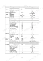 hyundai-robex-16-7-crawler-excavator-service-manual-specs-11.webp Hyundai Robex 16-7 technical specifications table including engine, dimensions, working range, performance, and hydraulic data.