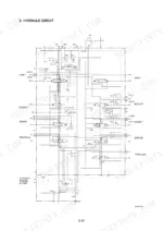 hyundai-robex-210lc-7h-crawler-excavator-shop-manual-system-diagram-56.webp Hyundai ROBEX 210LC-7H hydraulic circuit diagram showing arm, boom, bucket, swing, travel, and straight travel block valves.